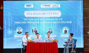 Tọa đàm “Ứng dụng sáng kiến giải pháp hữu ích trong phát triển doanh nghiệp khoa học công nghệ”