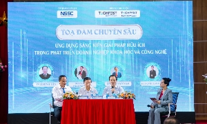 Tọa đàm “Ứng dụng sáng kiến giải pháp hữu ích trong phát triển doanh nghiệp khoa học công nghệ”