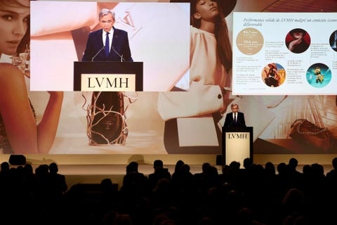 AI đã được tích hợp trên 75 thương hiệu của tập đoàn LVMH.