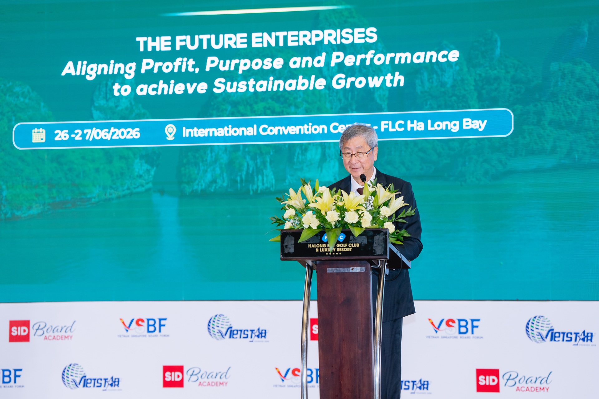 Ông Lim Boon Heng, nguyên Chủ tịch Temasek Holdings và Cố vấn cấp cao của VSBF