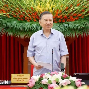 Tổng Bí thư, Chủ tịch nước Tô Lâm phát biểu chỉ đạo tại buổi làm việc với ngành Giáo dục và Đào tạo cùng các cơ quan liên quan về công tác chuẩn bị năm học mới 2026 - 2027 và kết quả triển khai thực hiện Nghị quyết số 71-NQ/TW, ngày 22/8/2025 của Bộ Chính trị về đột phá phát triển giáo dục và đào tạo, sáng 15/6/2026 - Ảnh: TTXVN