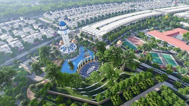 The Light City là một trong những đô thị tại phường Phước Thắng có quy hoạch đồng bộ về hạ tầng và tiện ích. Ảnh: The Light City.