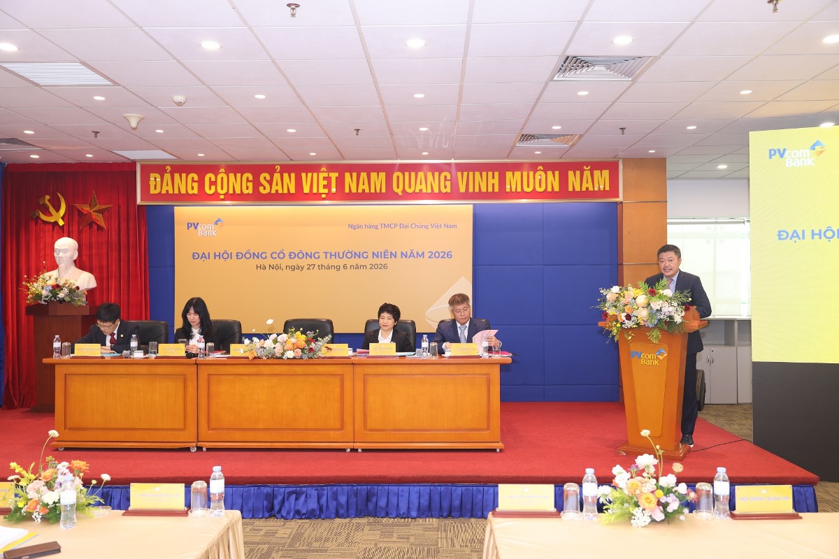 Ông Nguyễn Đình Lâm - Chủ tịch Hội đồng Quản trị PVcomBank khẳng định mục tiêu phát triển bền vững dựa trên nền tảng chuyển đổi số toàn diện.