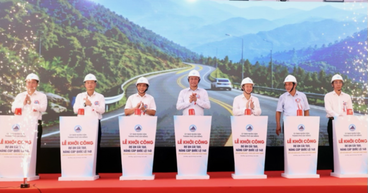 Khởi c&ocirc;ng Dự &aacute;n cải tạo, n&acirc;ng cấp Quốc lộ 14D...