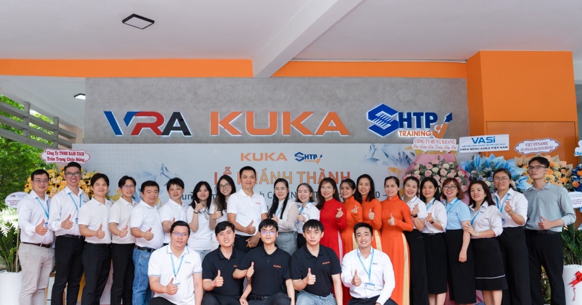 KUKA Việt Nam hợp tác SHTP Training ra mắt Trung tâm Công nghệ Tự động hóa