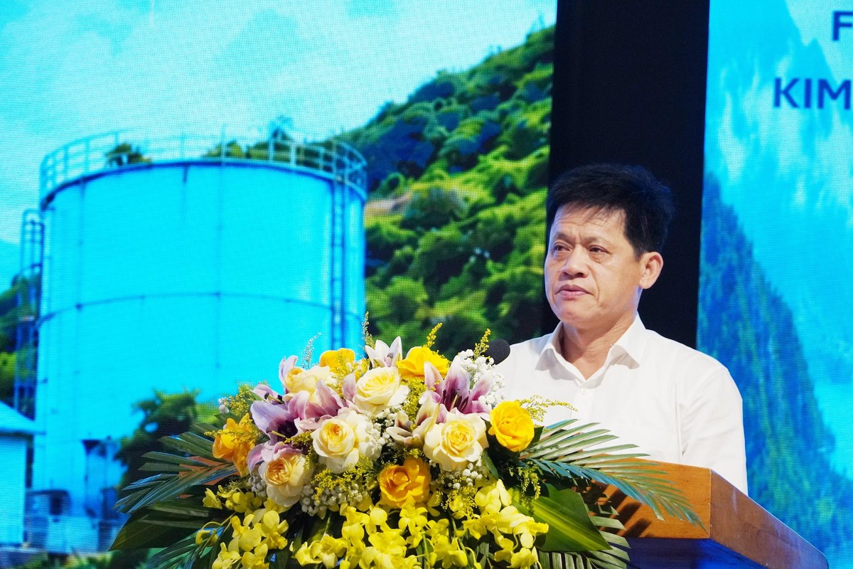 Phó Chủ tịch UBND tỉnh Quảng Trị Lê Văn Bảo phát biểu tại hội thảo