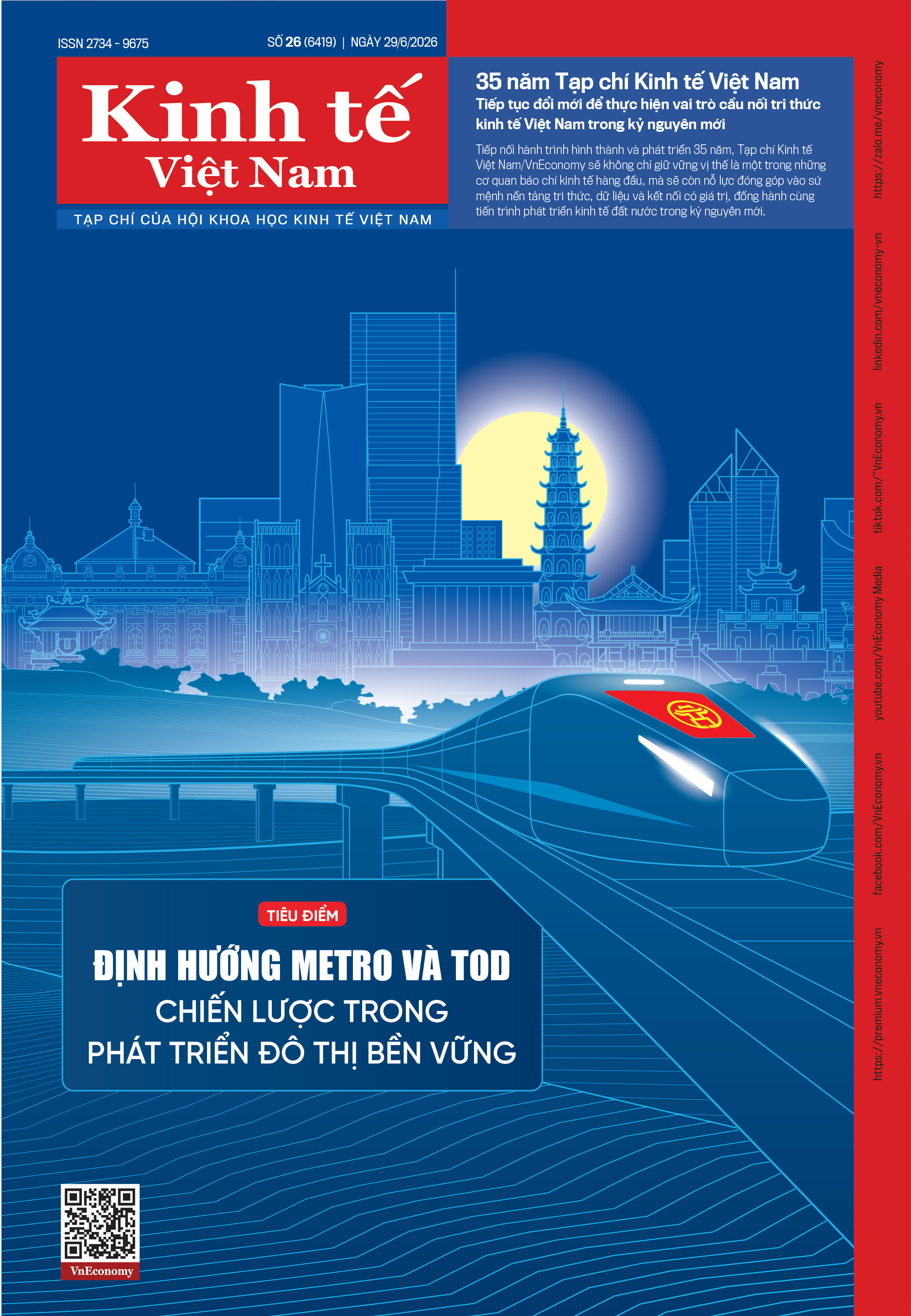 Tạp chí Kinh tế Việt Nam số 26-2026