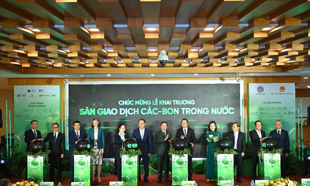 Sàn giao dịch carbon trong nước chính thức được khai trương sáng ngày 29/6/2026 tại Hà Nội.