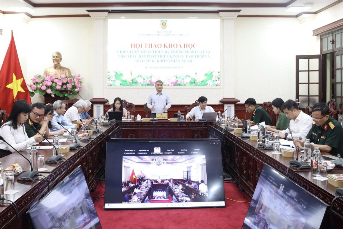 Quang cảnh Hội thảo. Ảnh: MOJ.