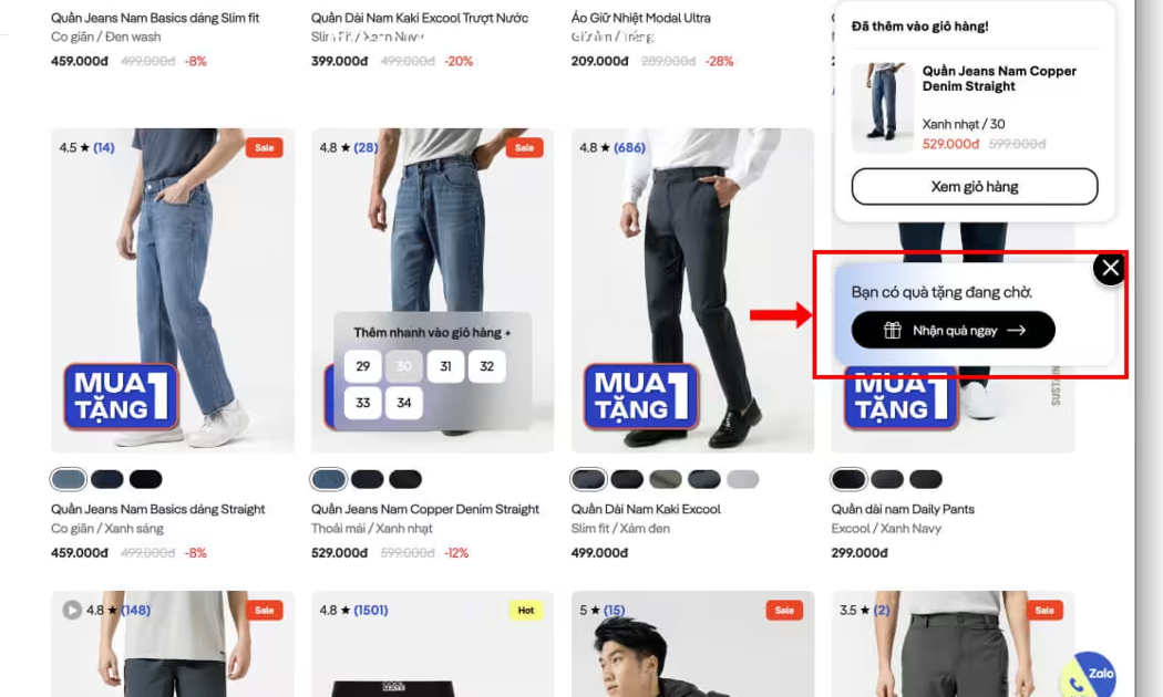Mảng thời trang trên các sàn thương mại điện tử đang bứt tốc mạnh mẽ.