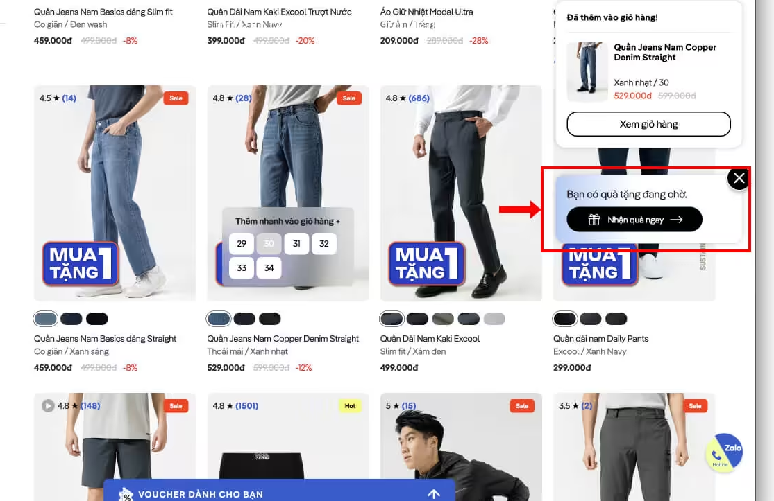 Mảng thời trang trên các sàn thương mại điện tử đang bứt tốc mạnh mẽ.