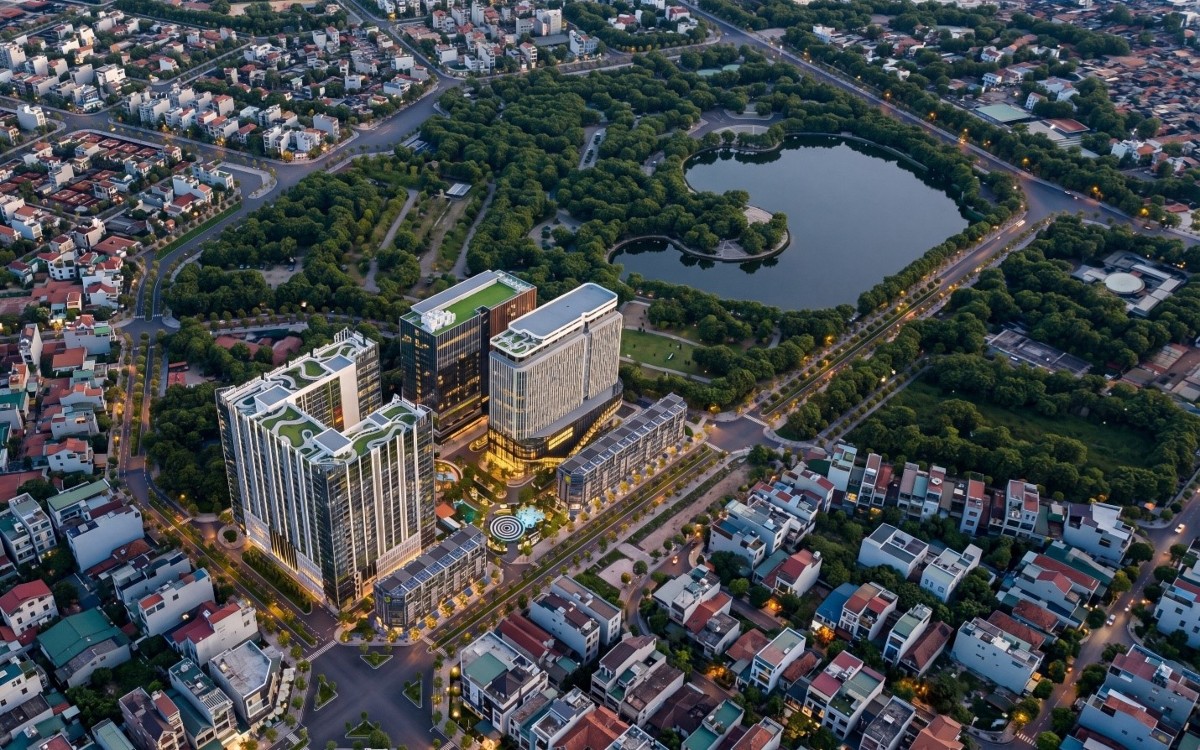 Phối cảnh dự án D’. Diamant Bleu. Ảnh: Tân Hoàng Minh.