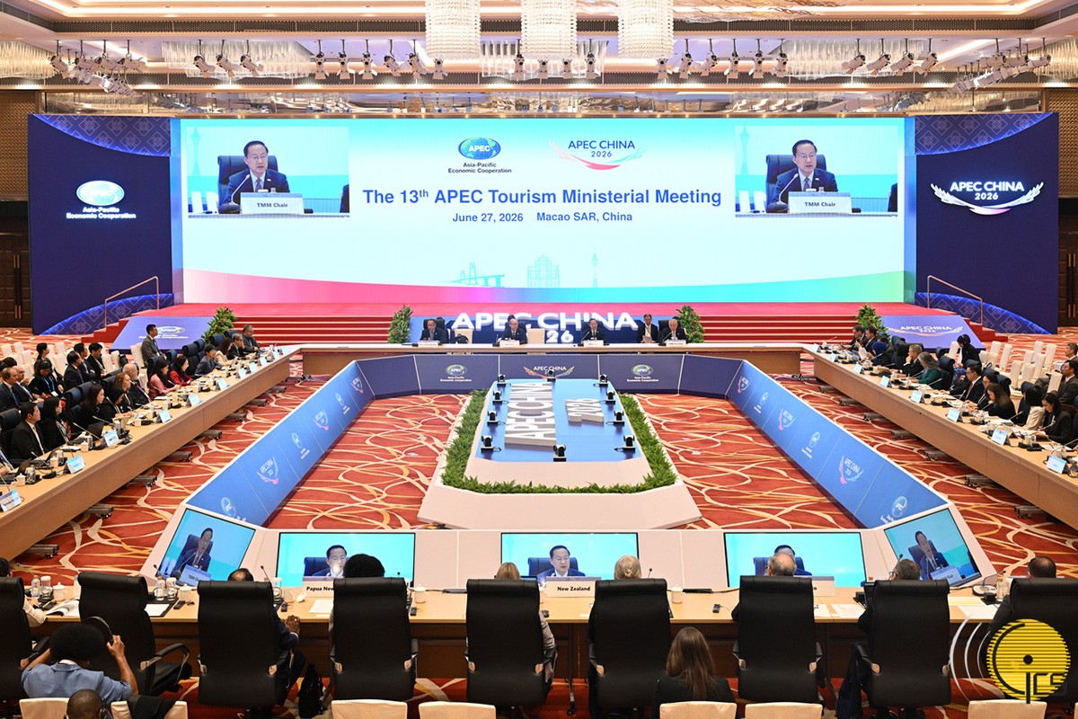 Hội nghị Bộ trưởng Du lịch APEC lần thứ 13 (TMM13) diễn ra tại Macao (Trung Quốc).