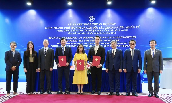 Hà Nội và Grab Việt Nam hợp tác thúc đẩy phát triển đô thị thông minh và chuyển đổi số