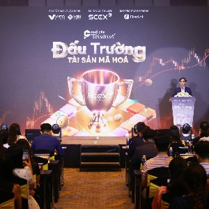 PGS.TS Nguyễn Hữu Huân, Phó Chủ tịch VIFC-HCMC phát biểu tại buổi lễ khởi động chương trình “Phổ cập tài sản số 2026”, chiều 30/6.