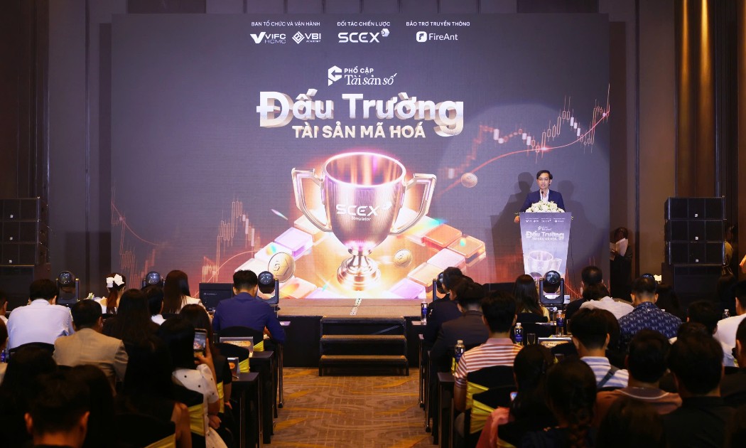 PGS.TS Nguyễn Hữu Huân, Phó Chủ tịch VIFC-HCMC phát biểu tại buổi lễ khởi động chương trình “Phổ cập tài sản số 2026”, chiều 30/6.