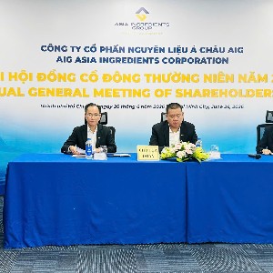 Chiến lược phát triển đưa AIG trở thành tập đoàn mang tầm vóc quốc tế được khẳng định mạnh mẽ tại Đại hội đồng cổ đông thường niên năm 2026. Ảnh: AIG.