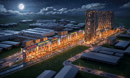 Mangala Complex dẫn đầu thị trường khi quy hoạch phân khu Downtown theo mô hình