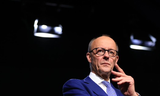 Thủ tướng Đức Friedrich Merz - Ảnh: Bloomberg.
