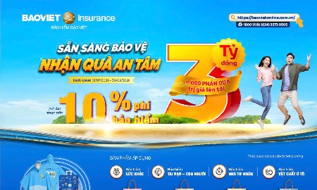 Bảo hiểm Bảo Việt triển khai ưu đãi “Sẵn sàng bảo vệ - Nhận quà an tâm”, khuyến khích xu hướng chủ động bảo vệ tương lai