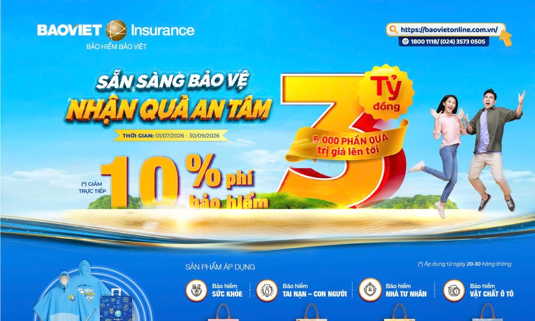 Chương trình mang đến tổng giá trị ưu đãi lên tới 3 tỷ đồng.