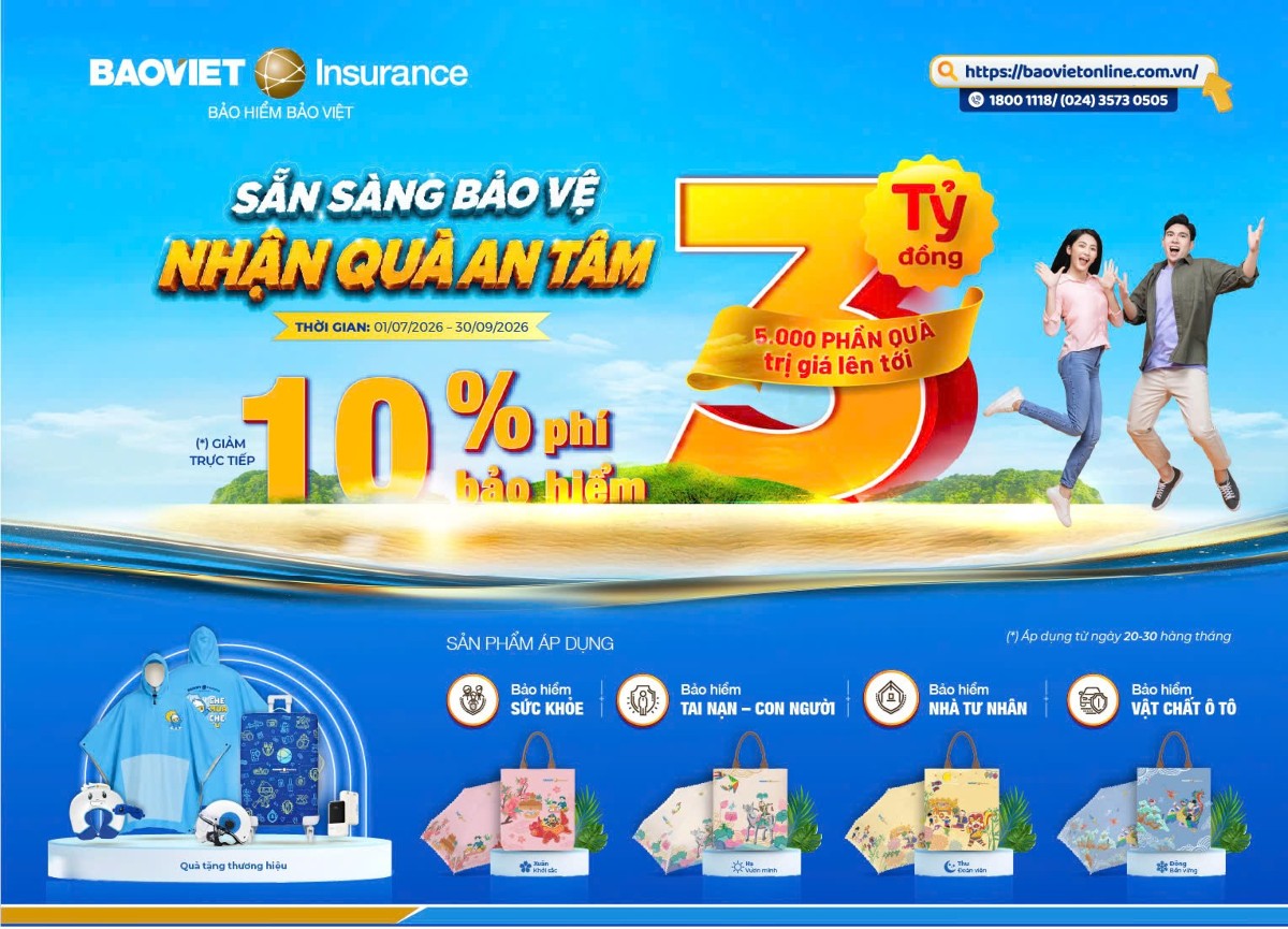 Chương trình mang đến tổng giá trị ưu đãi lên tới 3 tỷ đồng.