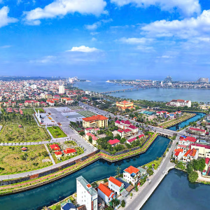 Một góc phường Đồng Hới, tỉnh Quảng Trị