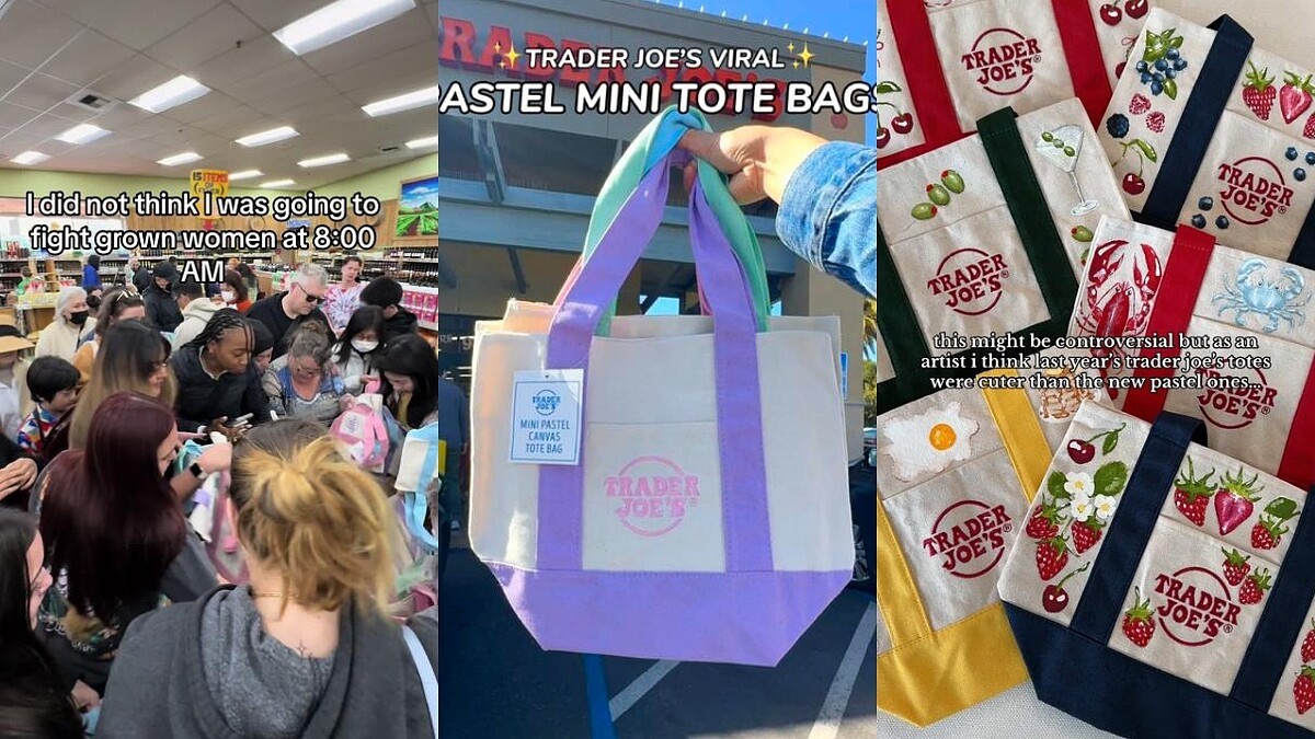 Sưc hút của những chiếc túi tote Trader Joe's