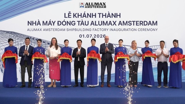 Dutch-backed aluminium shipyard opens in Vietnam with European-standard production
