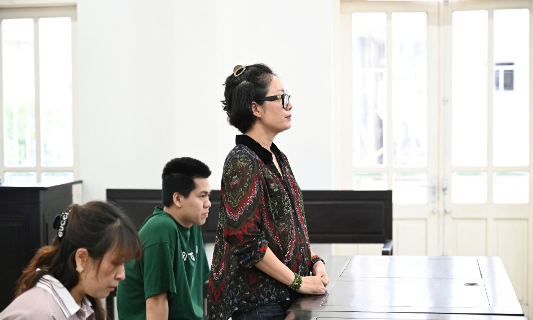 Các bị cáo tại tòa. Ảnh: Như Nguyệt.