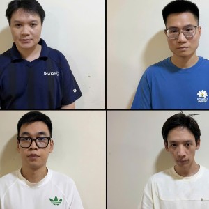 Các đối tượng trong vụ án. Ảnh: Cổng thông tin điện tử Bộ Công an.