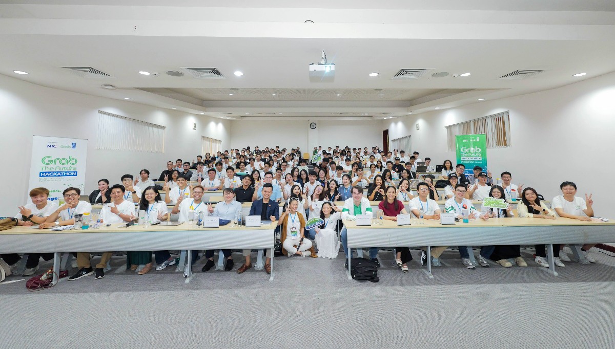 Vòng chung kết GRAB the Future Hackathon 2026 vừa diễn ra. Ảnh: Grab.