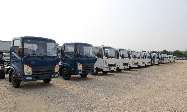 VEAM MOTOR đấu giá hơn 400 xe tải các loại, xe khách và xe chuyên dùng
