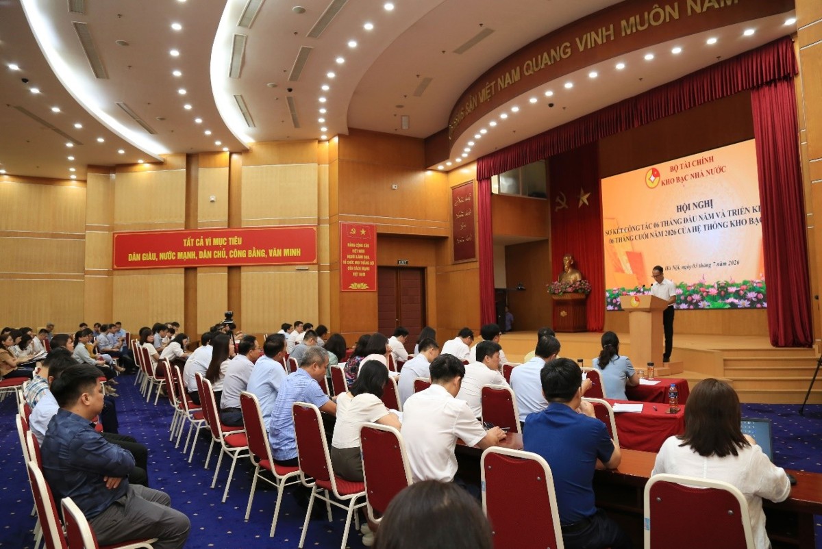 Nửa đầu năm 2026, thu ngân sách qua Kho bạc Nhà nước vượt 60% dự toán