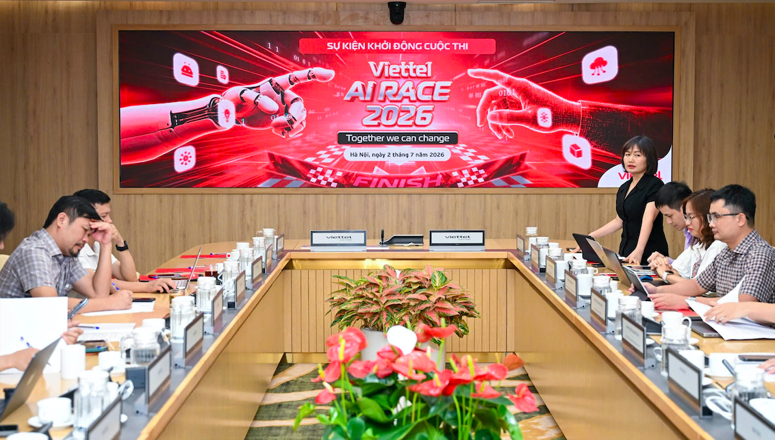 Tập đoàn Viettel phát động cuộc thi Viettel AI Race 2026.