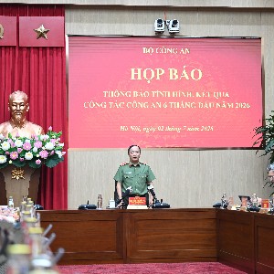 Quang cảnh họp báo. Ảnh: CTV.