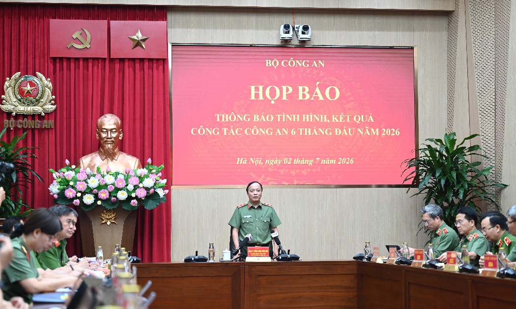 Quang cảnh họp báo. Ảnh: CTV.