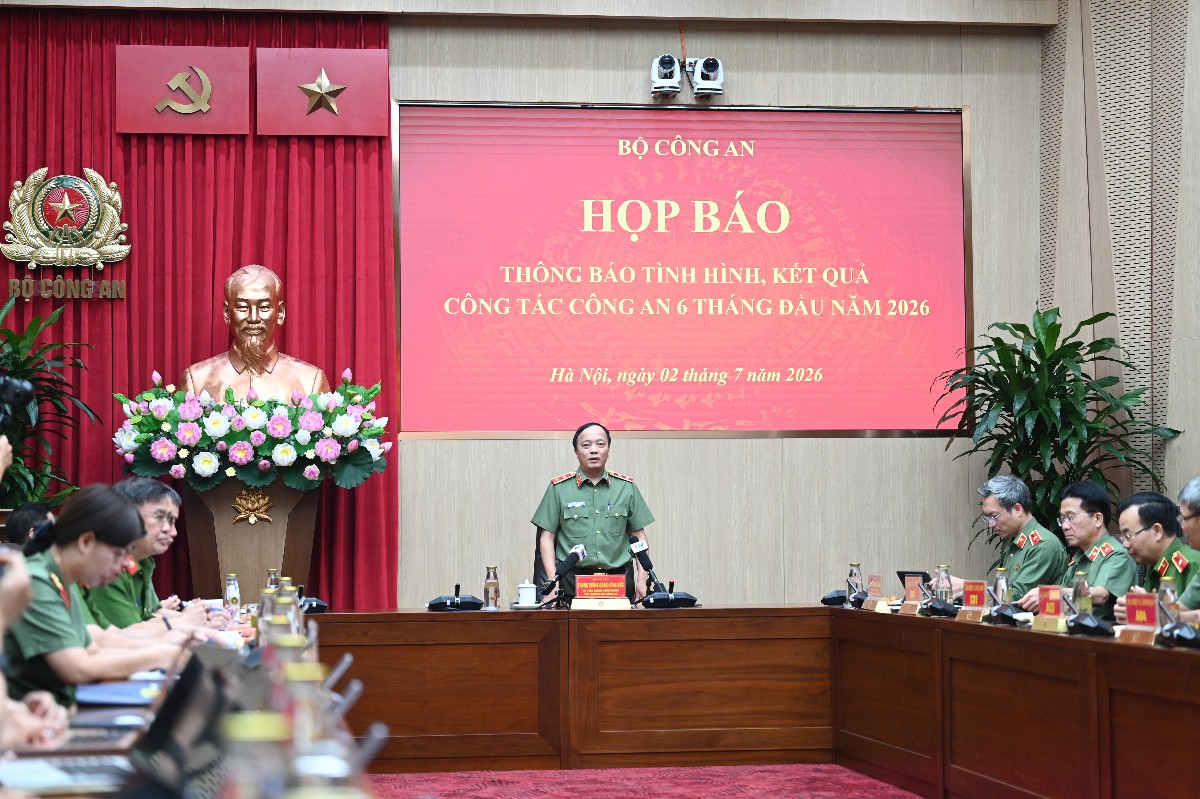 Quang cảnh họp báo. Ảnh: CTV.