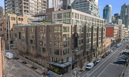 Tòa nhà Elara, một khu nhà ở xã hội ở Seattle - Ảnh: CNN Money.