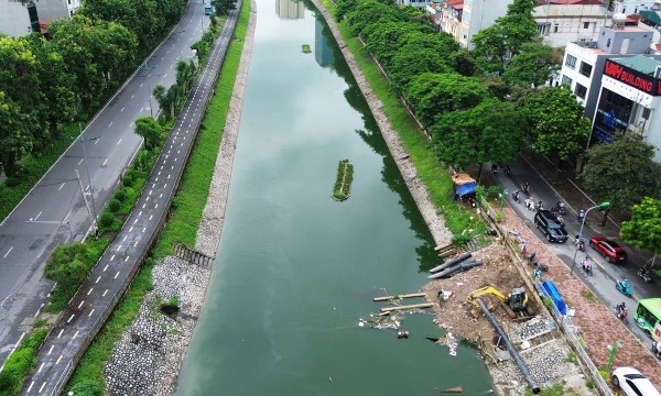 Hà Nội phục hồi, làm sống lại các dòng sông nội đô