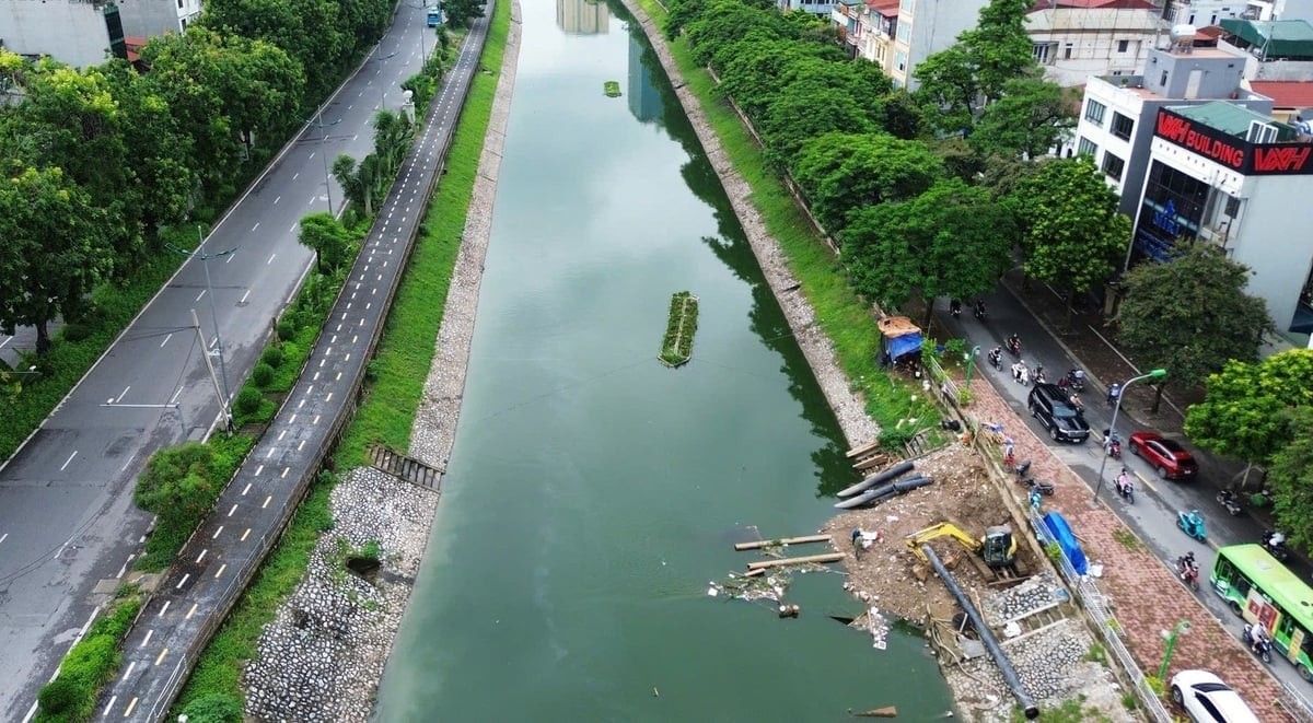 Hà Nội đang phục hồi 4 sông nội đô: Tô Lịch, Kim Ngưu, Lừ, Sét. Ảnh minh họa