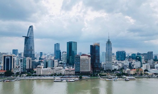A view of Ho Chi Minh City.