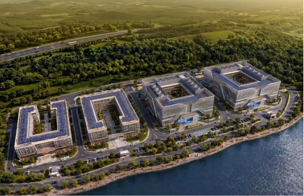 Architectural rendering of the G-Campus project.