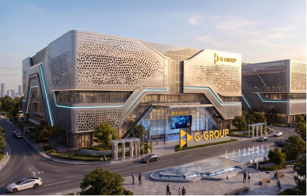 Architectural rendering of one section of the G-Campus.