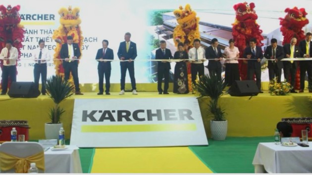 Karcher group inaugurates second phase of cleaning equipment manufacturing plant in Da Nang