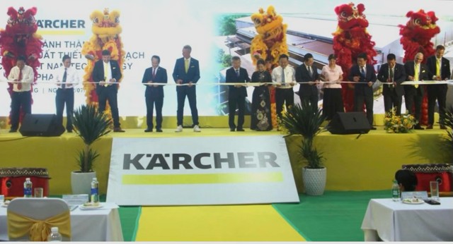 Karcher group inaugurates second phase of cleaning equipment manufacturing plant in Da Nang