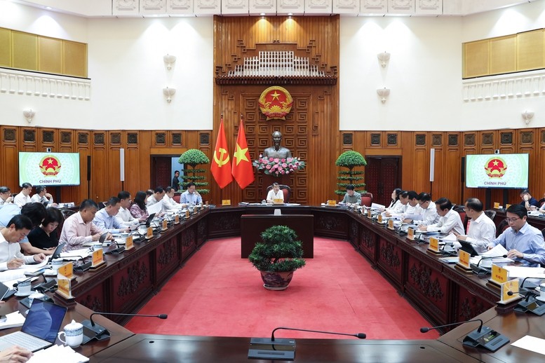Quang cảnh cuộc họp. Ảnh: VGP