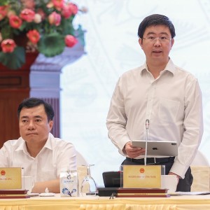 Thứ trưởng Bộ Khoa học và Công nghệ Bùi Hoàng Phương trả lời câu hỏi của Tạp chí Kinh tế Việt Nam/VnEconomy. Ảnh: VGP