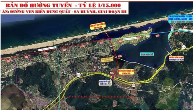Quang Ngai to invest nearly $230 mln in Dung Quat - Sa Huynh coastal road project