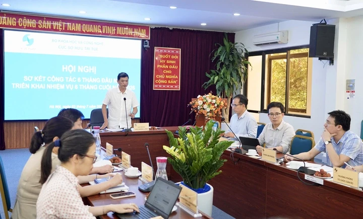 Cục Sở hữu trí tuệ tổ chức Hội nghị sơ kết công tác 6 tháng đầu năm và triển khai nhiệm vụ 6 tháng cuối năm 2026 - Ảnh:MST.